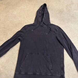 American Eagle Outfitters Black Sweatshirt Classic Pullover Hoodie